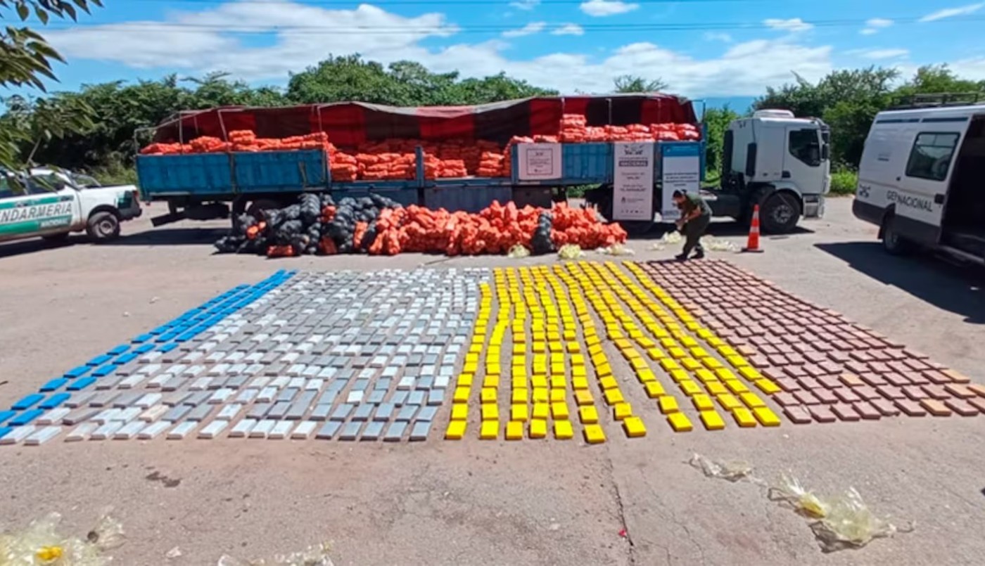 Encontraron más de 860 kilos de cocaína en una carga de zapallos en Salta | Actualidad