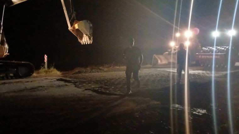 Habilitan el tránsito en la Ruta Provincial 3 tras el arreglo de un socavón | Córdoba