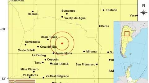 Fuerte sismo de 4.6 grados en Córdoba | Córdoba
