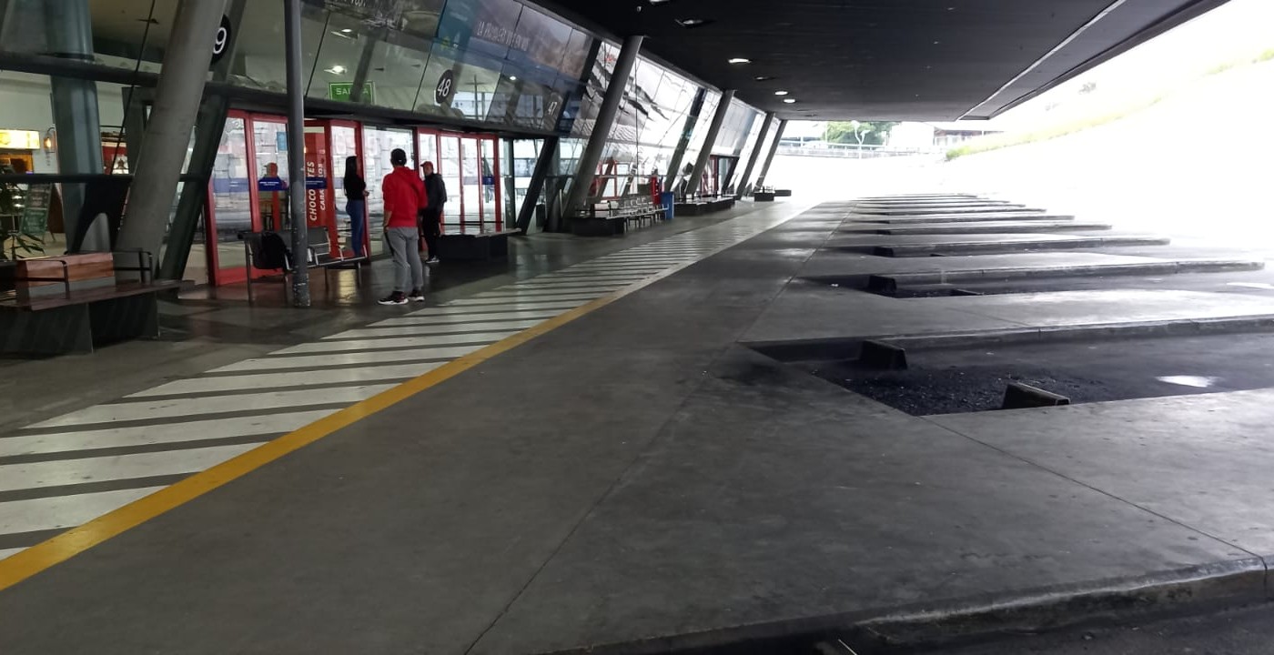 Desolada: así está la Terminal de Ómnibus ante el paro de transporte interubano | Córdoba