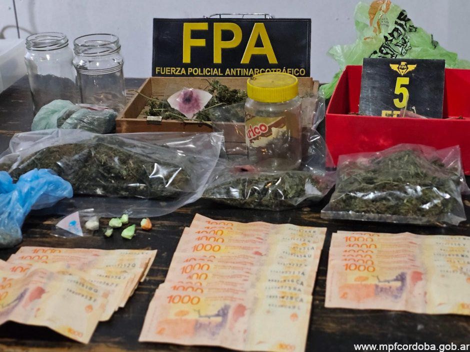La Fuerza Policial Antinarcotráfico (FPA) desmanteló un punto de venta de drogas en Villa Allende, resultando en la detención de dos personas | Córdoba