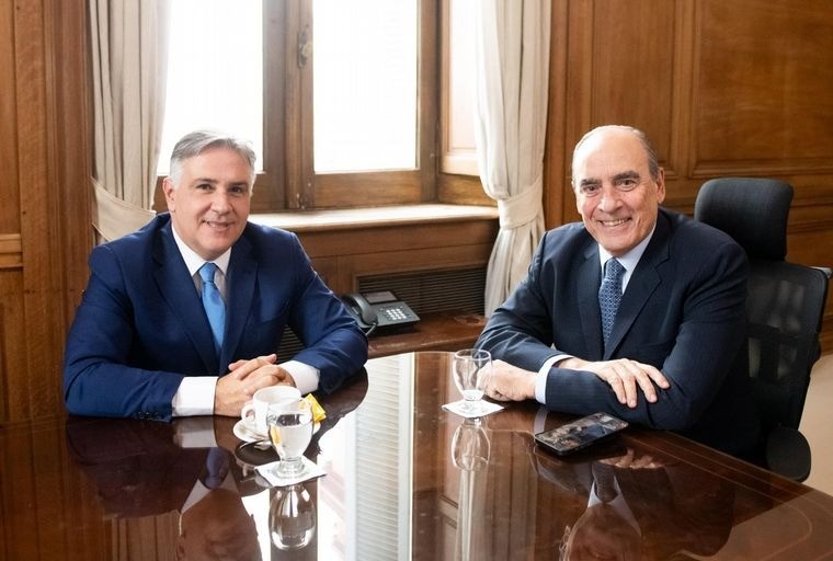 El gobernador Martín Llaryora se reunió con el jefe de Gabinete | Córdoba