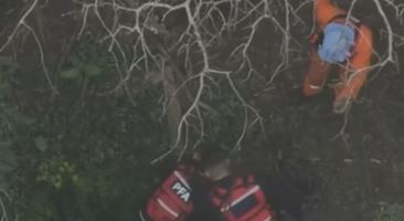 Vuelven a hacer rastrillajes en un pozo de la casa de la abuela de Loan | Actualidad