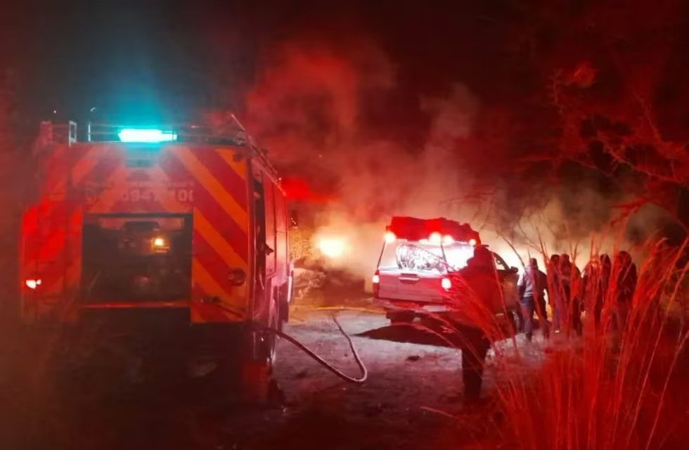 Casa Grande: una vivienda fue destruida por un incendio, se investigan las causas | Córdoba