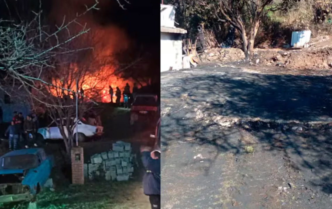 Su casa fue destruida por un incendio y los vecinos realizan una campaña solidaria | Córdoba