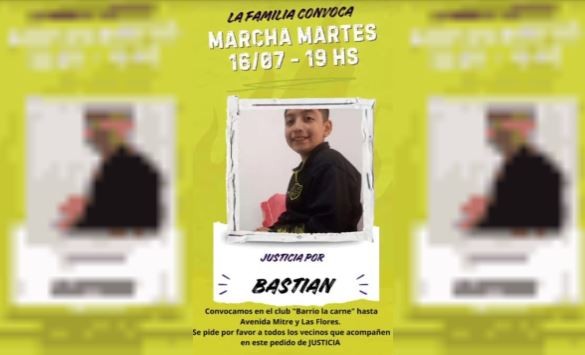 Los vecinos de Wilde vuelven a marchar para pedir justicia por Bastian | Actualidad
