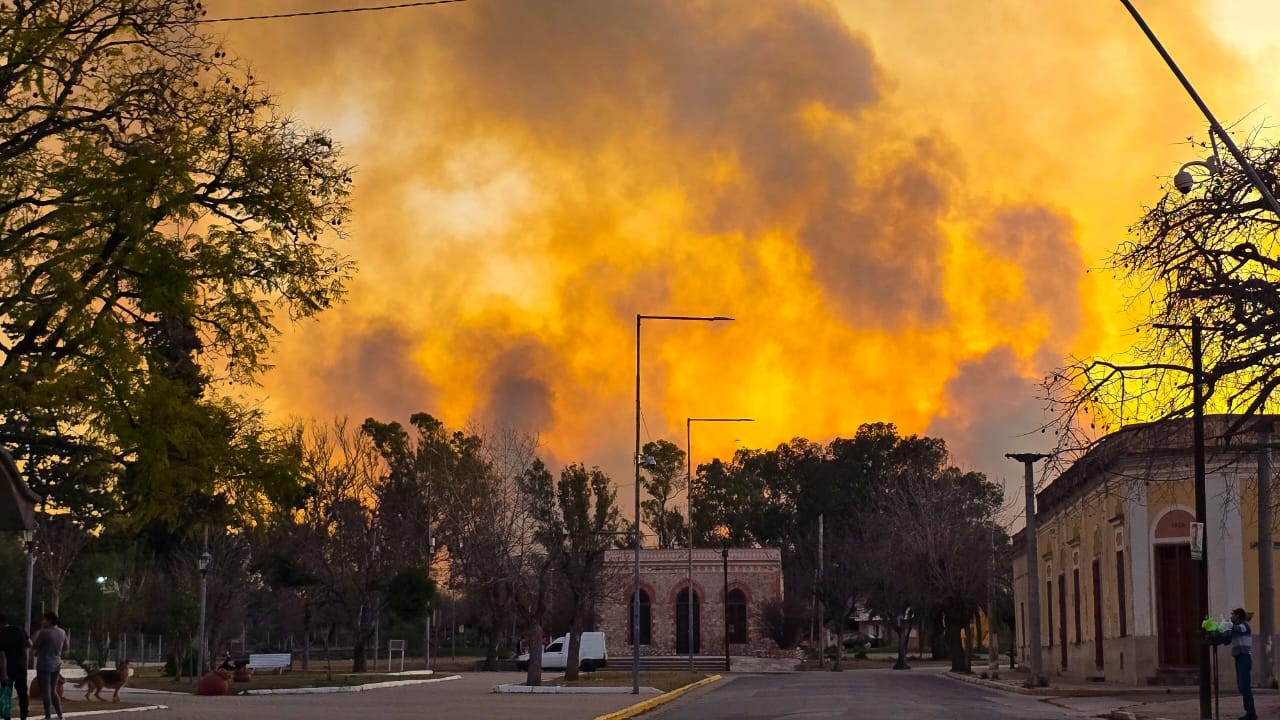 Incendios en Córdoba: impactantes imágenes de las llamas en Malagueño | Córdoba
