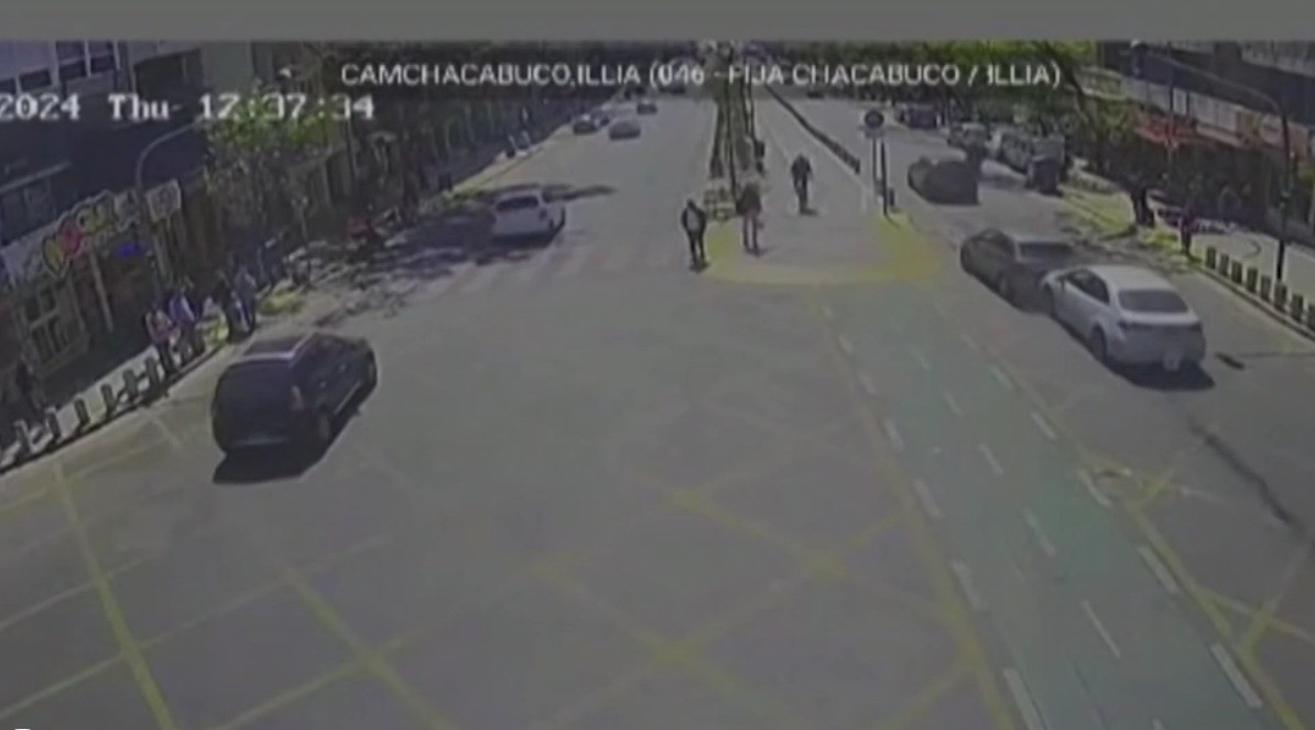 Video impacatante: así fue el accidente en Bv. Chacabuco | Córdoba