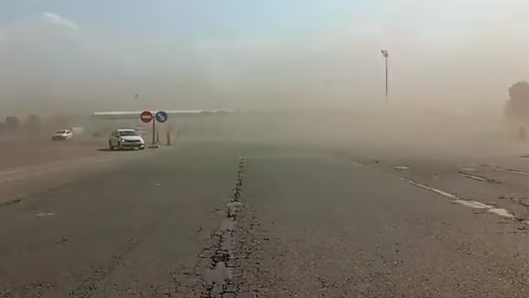 Autopista Córdoba-Carlos Paz: corte total de tránsito por viento y polvo en suspensión | Córdoba