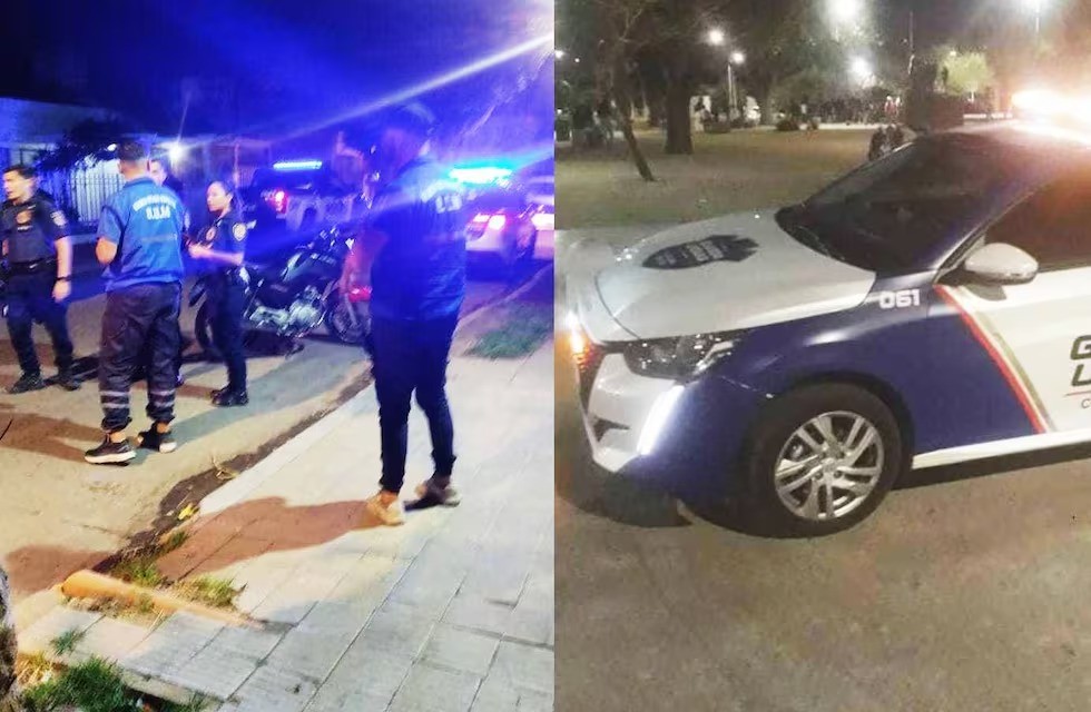 60 chicos peleaban en una plaza, intervino la Guardia Urbana, la apedrearon y se robaron una moto | Córdoba