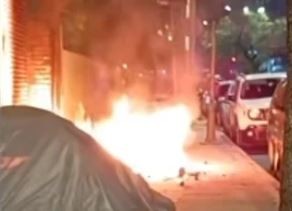 Recitales: por el incendio de una carpa, la policía prohibió el acampe en Vélez | Actualidad