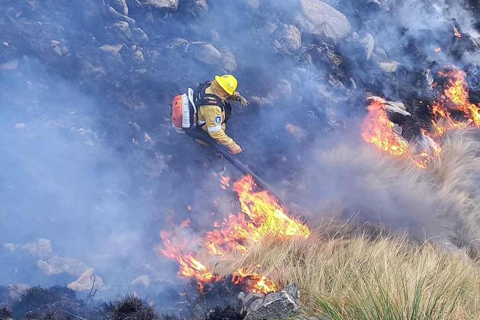 Incendios: se inició un foco en Elena y retrocede la actividad en Quebrada de la Mermela | Córdoba