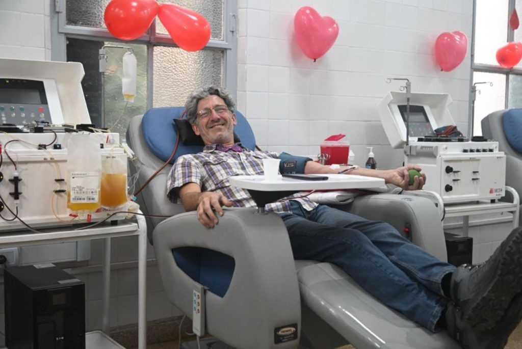 Emocionante: la historia del vecino que donó sangre más de 100 veces | Córdoba