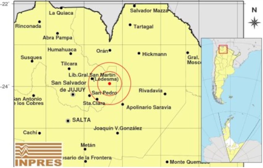 Un fuerte sismo de magnitud 4.8 sacudió Jujuy y Salta | Actualidad