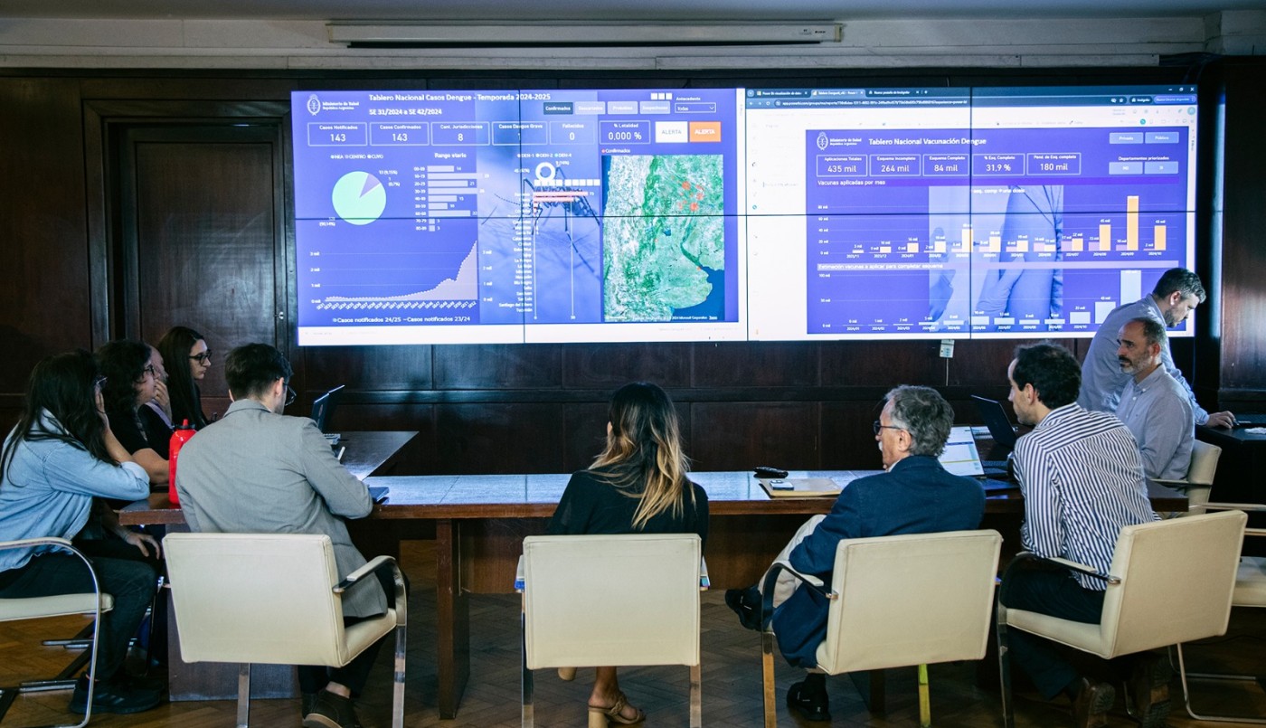 El Ministerio de Salud presentó la "Sala de situación" para enfrentar el dengue | Actualidad