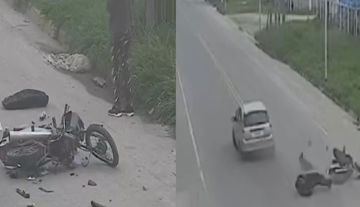 Un motociclista intentó maniobrar en plena Juan B. Justo y lo atropellaron | Córdoba