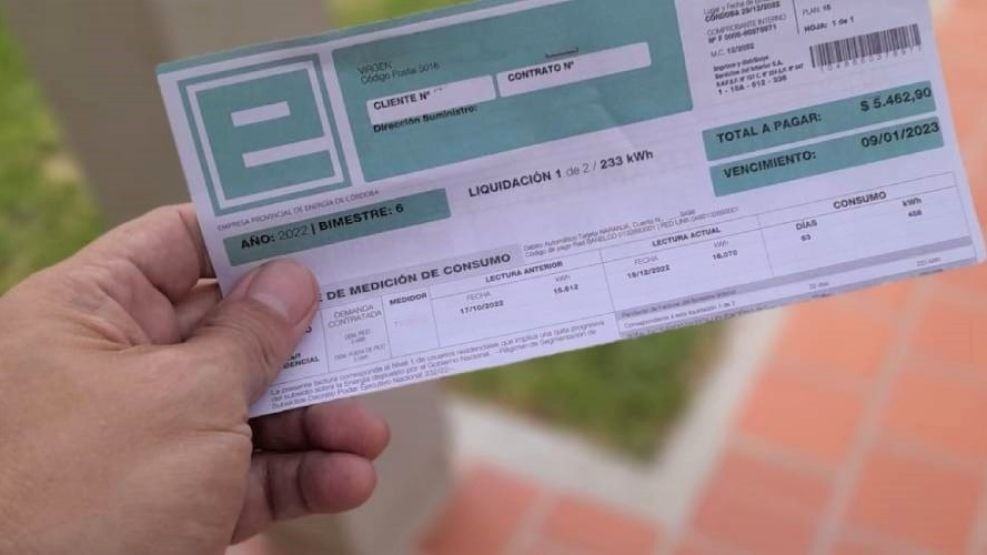 Epec aumentará las tarifas de luz en la próxima boleta | Córdoba