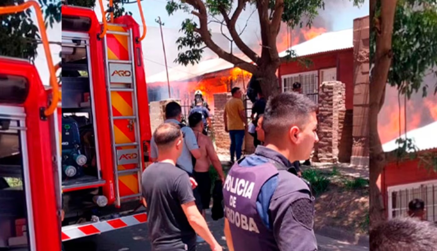 Villa María: murió una niña en un incendio y dos niños salieron ilesos | Córdoba