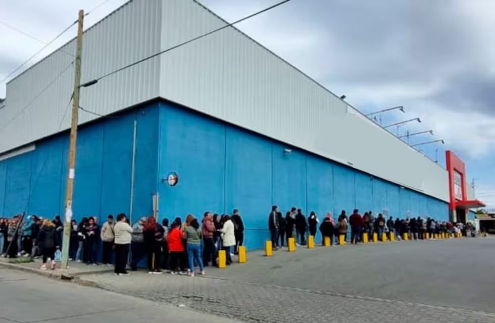 Multitudinaria fila en supermercado de Córdoba por oportunidad del Programa Primer Paso | Córdoba
