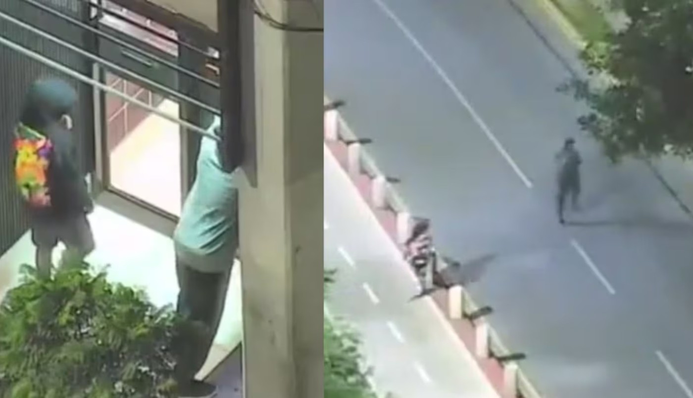 Video: menores de entre 12 y 14 años manipulaban puertas de edificios y los detuvieron a las corridas | Córdoba