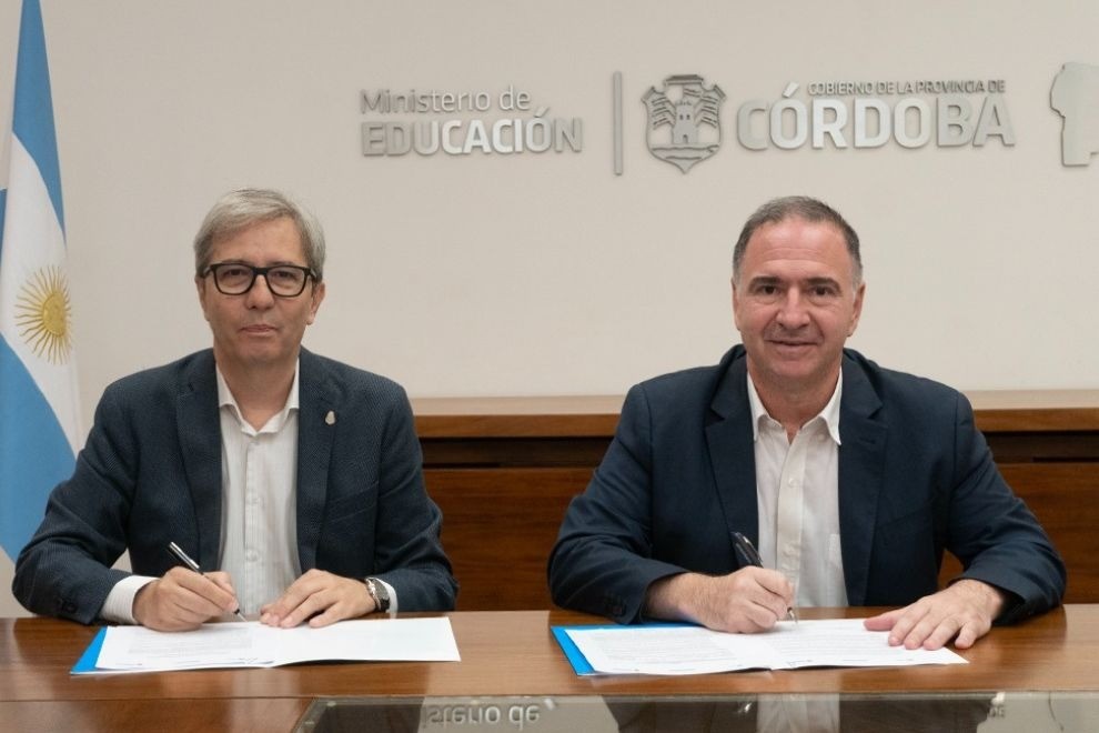 El Ministerio de Educación y la UNC firmaron un convenio estratégico | Córdoba