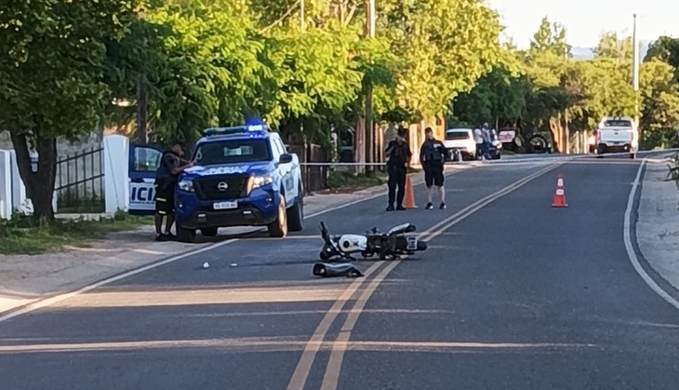 Murió un joven de 23 años tras caerse de su motocicleta en Cura Brochero | Córdoba