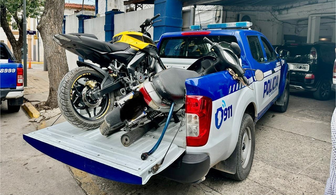 Tras un megaoperativo, recuperaron las cinco motos robadas en Alta Gracia | Córdoba