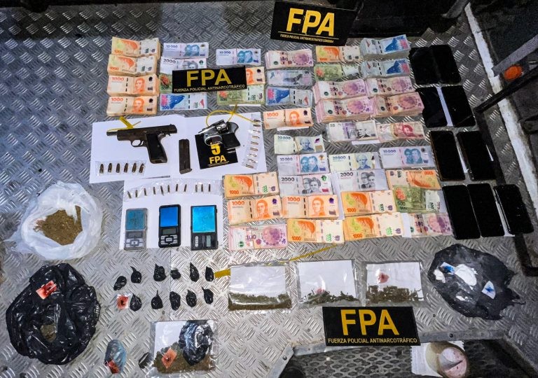 La FPA secuestró más de 600 dosis de estupefacientes en Cruz del Eje | Córdoba