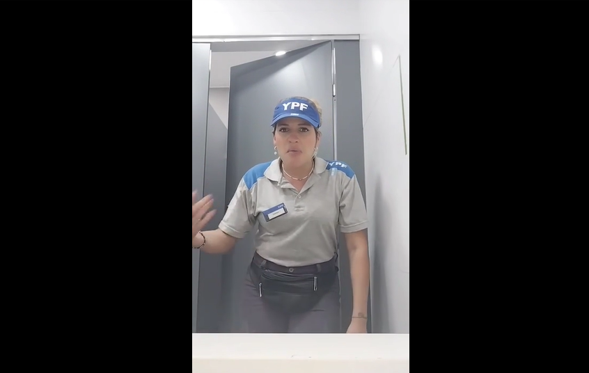 "Quisieron pegarme": el peor momento de la playera de estación de servicio que fue viral al contar su sueldo | Actualidad