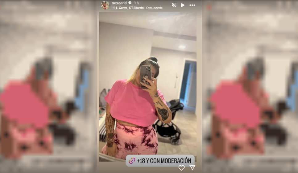 La foto que publicó Morena Rial previo a ser detenida nuevamente por la Policía | Actualidad