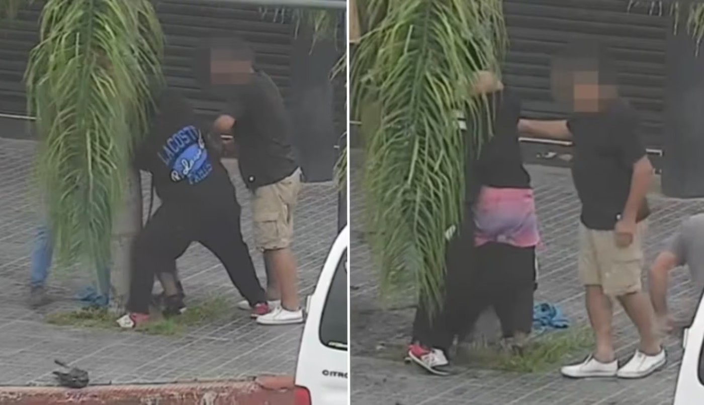 Video: un hombre quiso robar una verdulería con un cuchillo y los vecinos lo retuvieron | Córdoba