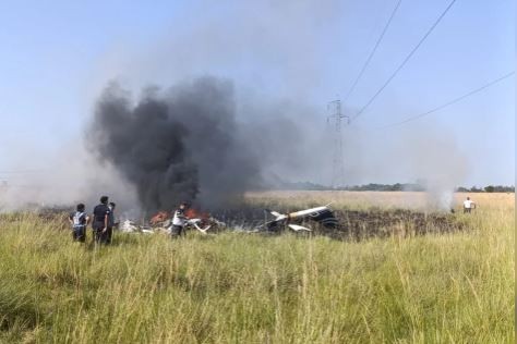 Se estrelló un helicóptero que combate los incendios en Corrientes | Actualidad