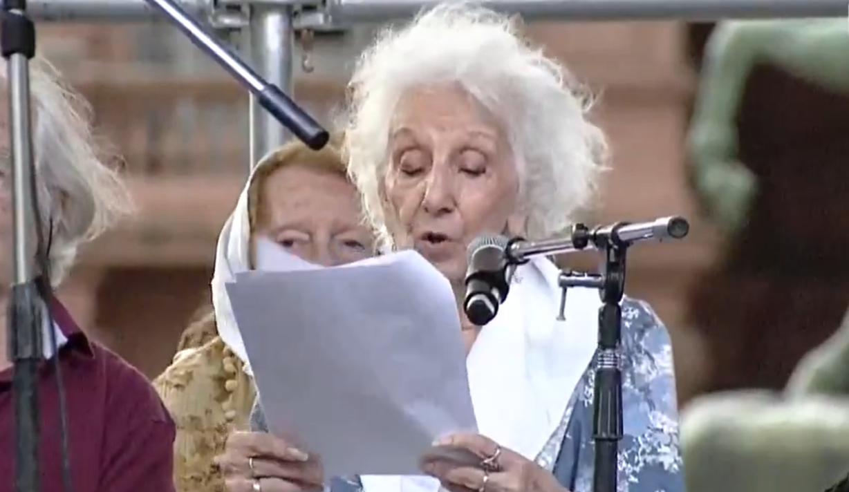 Estela de Carlotto en el Día de la Memoria: “Nunca es tarde para recuperar la identidad” | Actualidad