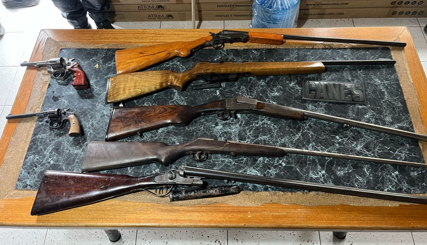 Lo allanaron por violencia familiar y le encontraron un arsenal oculto en su casa | Córdoba