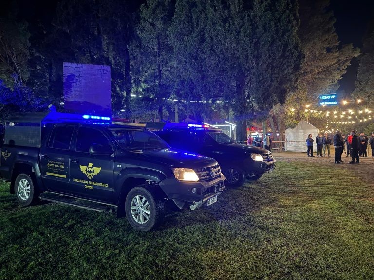 FPA secuestró varias sustancias ilegales en una fiesta electrónica | Córdoba