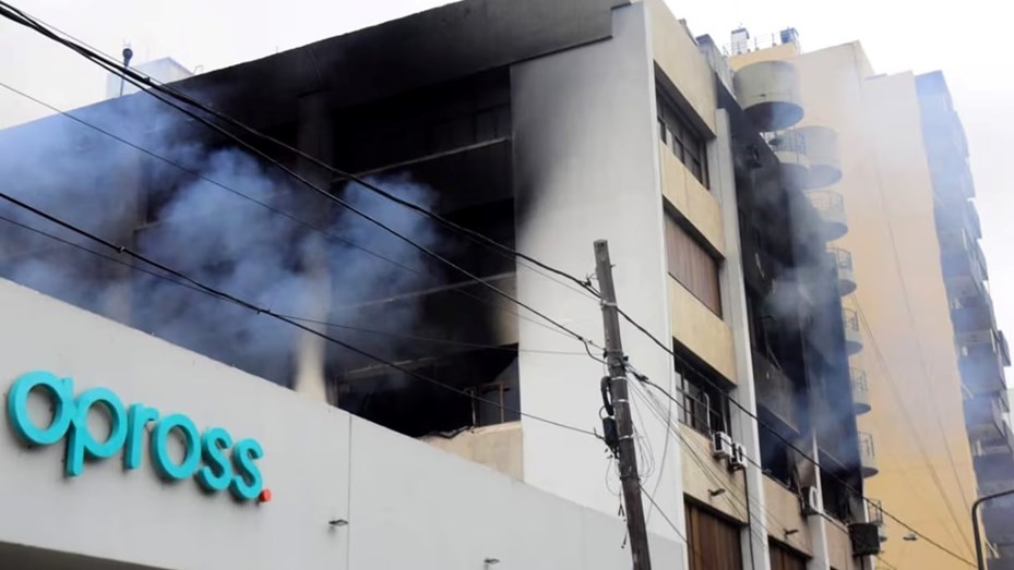 El Frente Cívico denunció el robo de computadoras tras el incendio en Apross | Córdoba