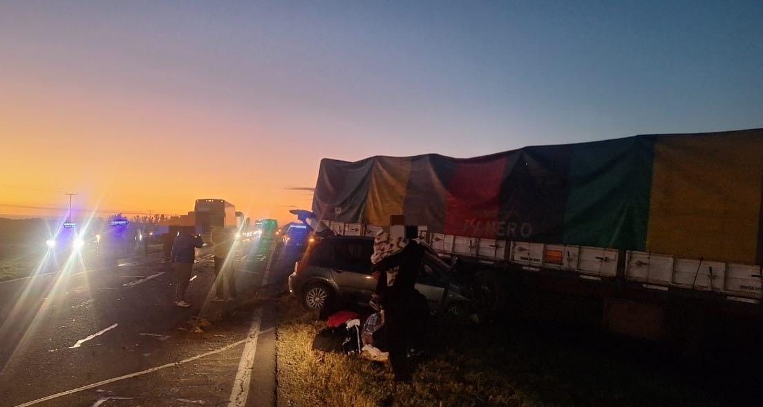 Siniestro múltiple al este de Córdoba: una persona quedó atrapada en un automóvil | Córdoba