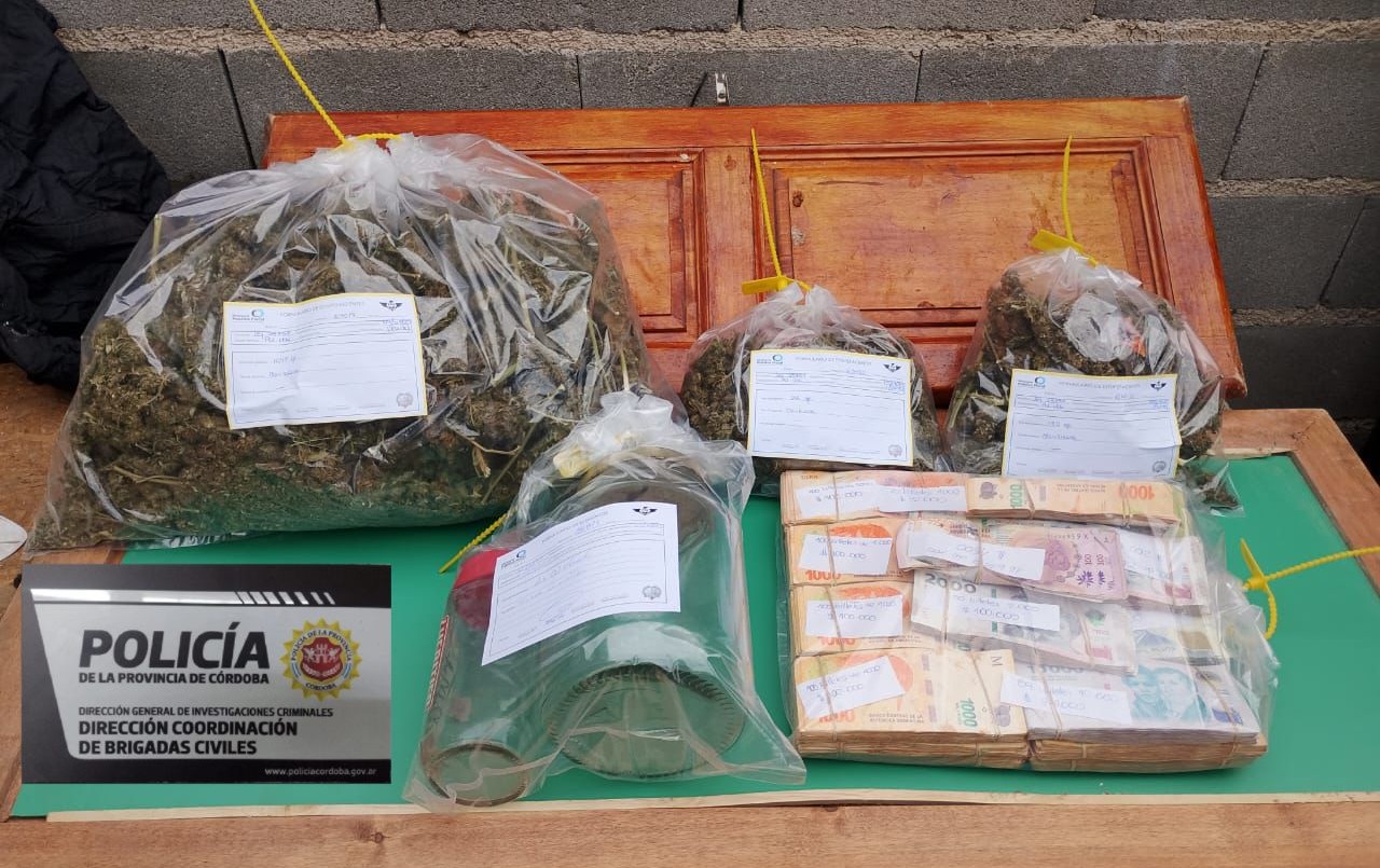 Detuvieron a un joven durante un allanamiento en Córdoba: encontraron  dorgas y una importante suma de dinero | Córdoba