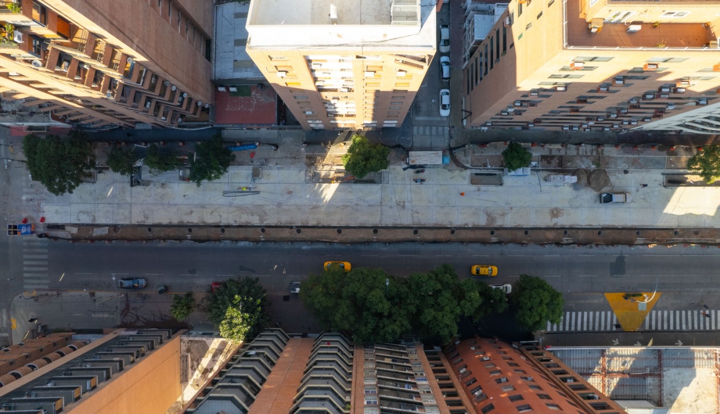 La transformación urbana de la Boulevard San Juan suma una cuadra de intervención | Córdoba