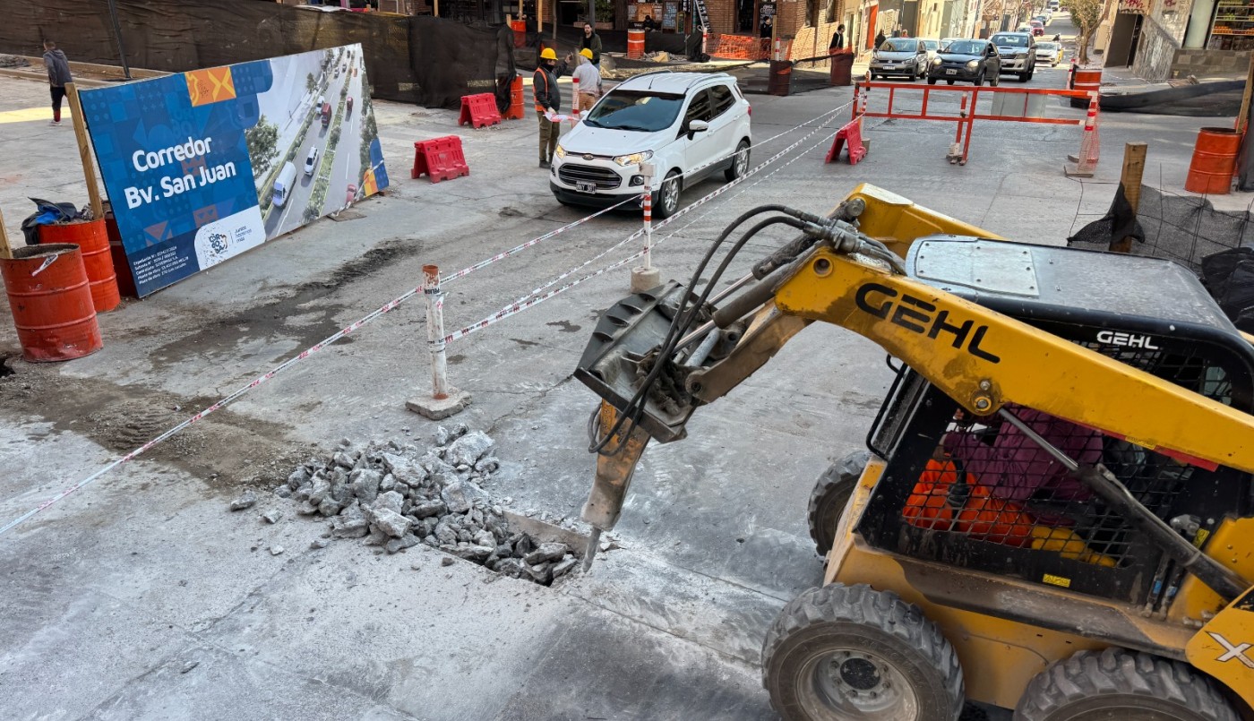 Obras en Corredor San Juan: este miércoles habilitan la calzada sur y cortan la norte | Córdoba