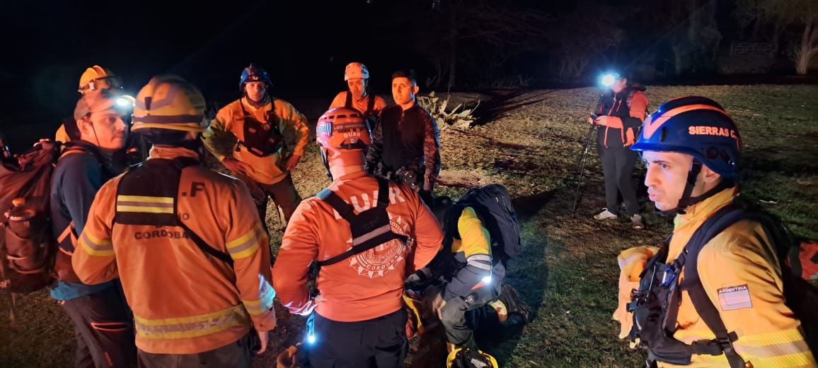 Rescataron a una mujer herida mientras hacía senderismo en La Granja | Córdoba