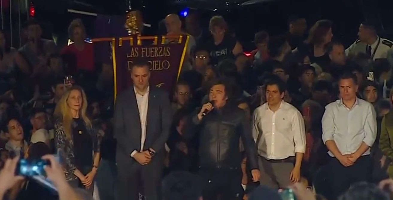 Milei cerró su paso por Córdoba con un acto en Parque Sarmiento | Córdoba