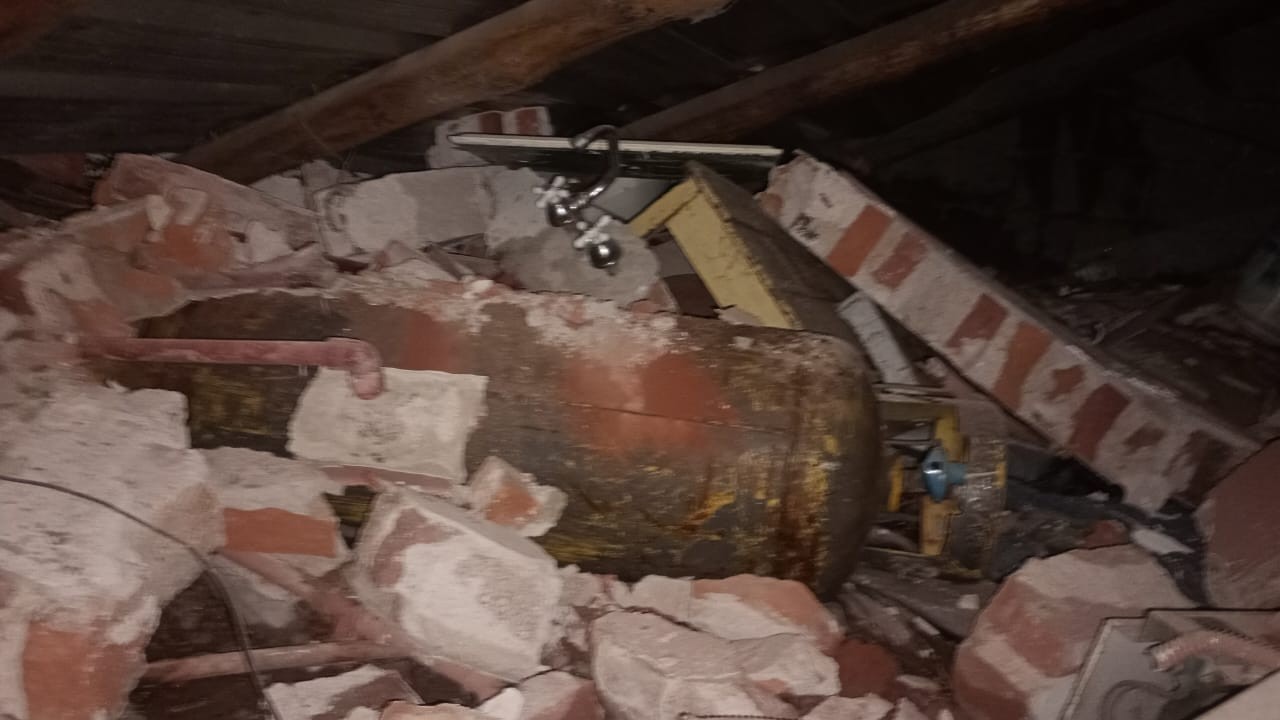 Una vivienda se derrumbó en Unquillo tras la explosión de una garrafa de gas | Córdoba