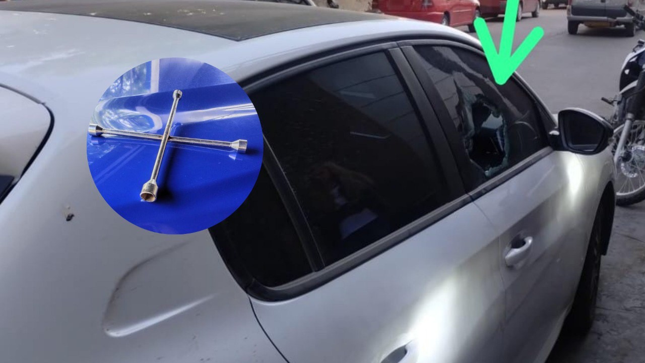 Alta Gracia: rompió un auto con una llave cruz porque le bloquearon la cochera | Córdoba