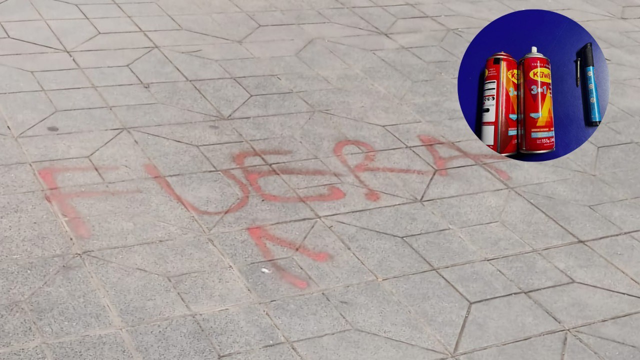 Detuvieron a un hombre por vandalizar la ex Plaza Vélez Sarsfield durante la visita de Milei | Córdoba