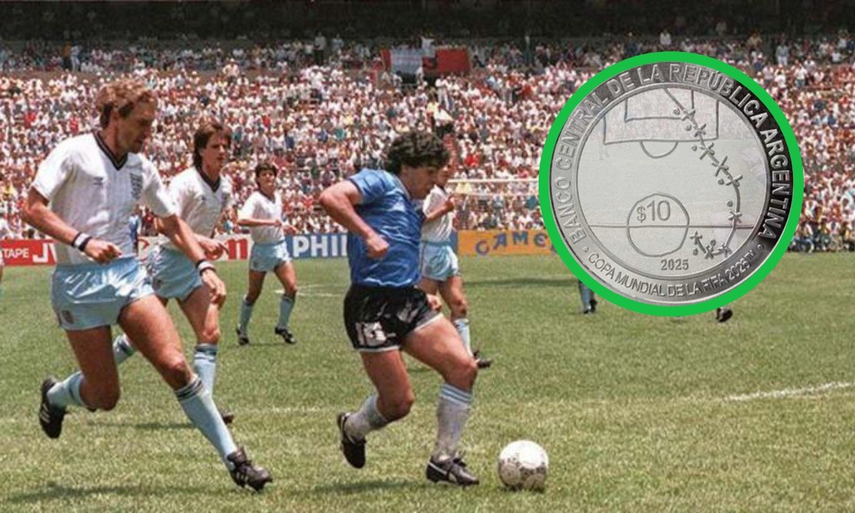 Polémica por la moneda del Mundial 2026: el Banco Central omitió mencionar a Maradona | Actualidad