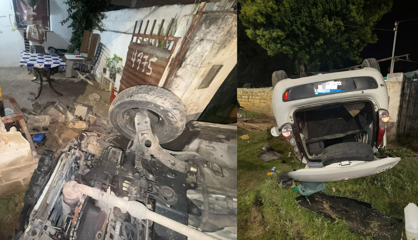 Una adolescente de 16 años chocó contra una vivienda en B° Residencial San Roque y dejó un niño herido | Córdoba