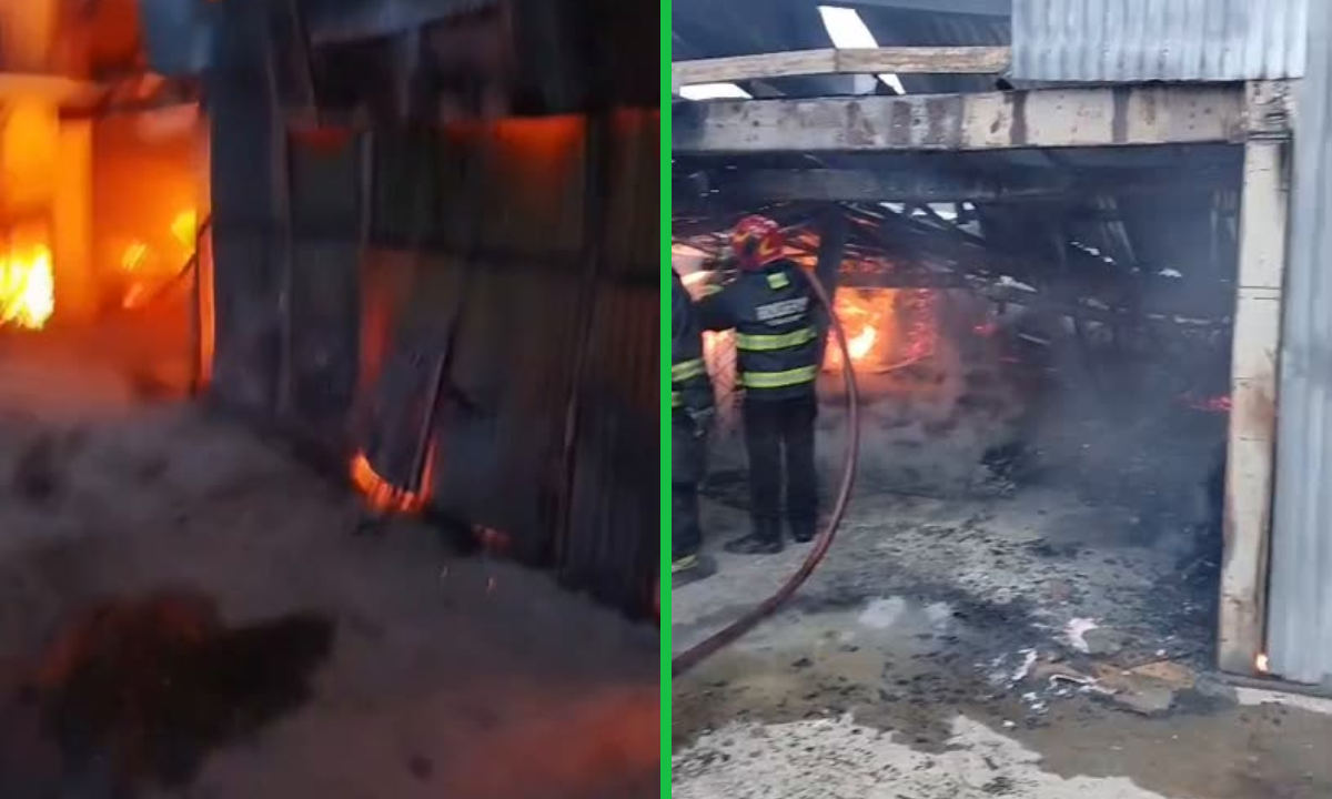 Voraz incendio destruyó un depósito de tapicería en B° El Quebrachal | Córdoba