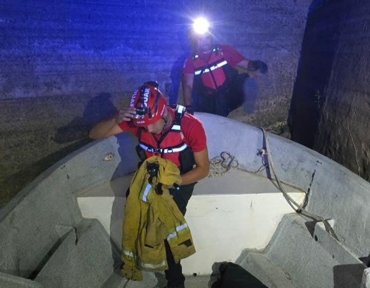 El DUAR rescató a un gatito que quedó atrapado en la zona del embudo del Lago San Roque | Córdoba