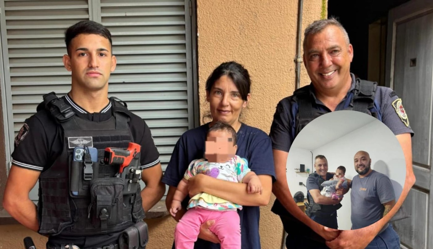 Policías reanimaron a una beba de tres meses tras un episodio de ahogamiento | Córdoba